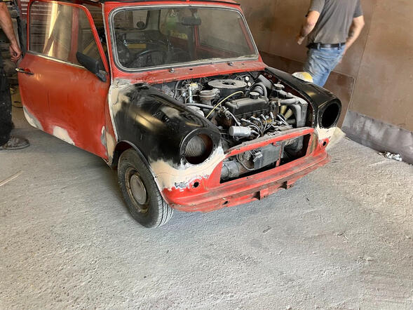 When COVID arrived, it seemed like the perfect opportunity to begin the necessary repairs to the car. Not wanting a garage queen or full restoration, a sympathetic renovation began.