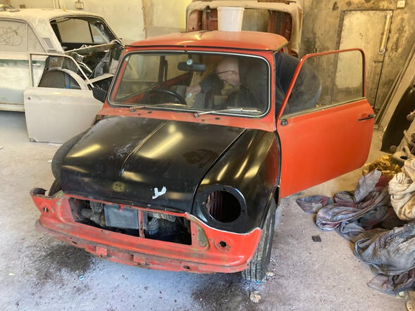 When COVID arrived, it seemed like the perfect opportunity to begin the necessary repairs to the car. Not wanting a garage queen or full restoration, a sympathetic renovation began.